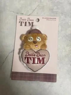 USJ ユニバ　ティム　プラッシュバッジ　ミニオン　TIM バッヂ