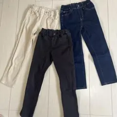 UNIQLO パンツ 3色おまとめセット 120cm