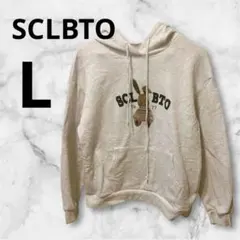 SCLBTO ウサギプリント パーカー Lサイズ