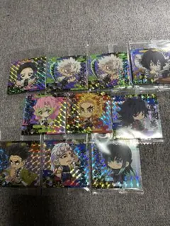 鬼滅の刃 ウエハース シール10枚セット