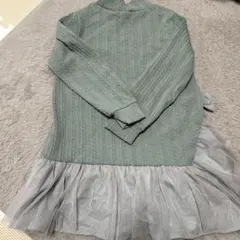 Bee Bee 120cm グレー ワンピース