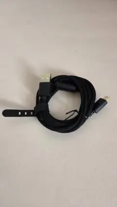 ゲーミングマウス向け　USB-A to C ケーブル 1.5m 黒