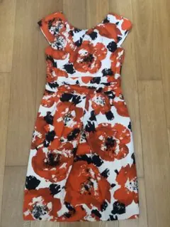 LAURA ASHLEY フラワープリント ワンピース サイズ9