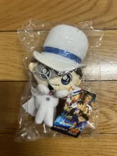 怪盗キッド　ぴょこのるぬいぐるみマスコット