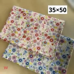 ランチョンマット35×50 ２枚組　花柄ナフキン　妖精