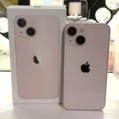 【初期化済み】Apple iPhone13 mini ピンク 128GB箱付き