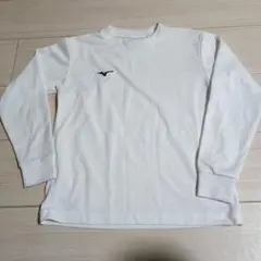 Mizuno 長袖 アンダーシャツ ホワイト　140