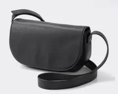 新品未使用　完売品　ジーユー　リアル　レザー　ミニ　ショルダー　バッグ ブラック