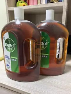 Dettol 消毒液 除菌液 1リットル 2本セット Dettol 消毒液 除菌液 1リットル 2本セット ラベルなし - メルカリ