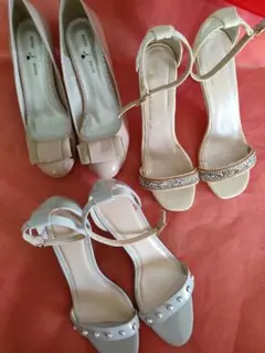 パンプス 3足セット acqua calda 他