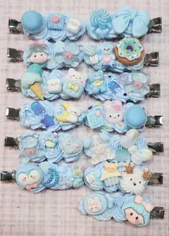 選べる前髪クリップ③【1つ300円】ホイップデコ メイククリップ