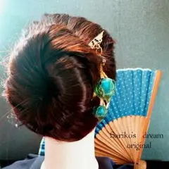 Sariko   かんざし(青鬼灯)