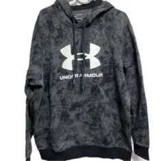 UNDER ARMOUR アンダーアーマー パーカー ビッグロゴ グレー XL