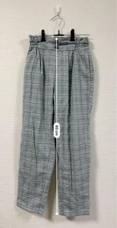 GU チェック柄 長ズボン 150cm