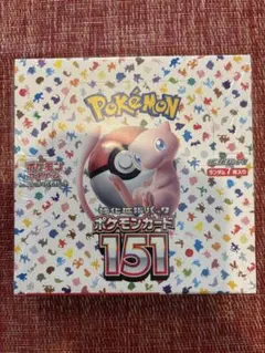 ポケセン産　ポケモンカード151 シュリンク付　1BOX ポケモンカード151 シュリンク付き 1BOX 【公式通販】