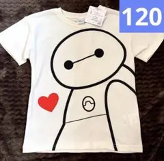 新品　Disney ベイマックス Tシャツ 120㎝　半袖のサムネイル