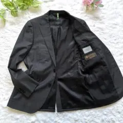 SIMPLICITE PLUS　ロロピアーナ生地　テーラードジャケット　シルク混