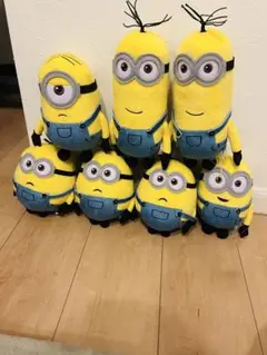 ミニオン ぬいぐるみ7体セット