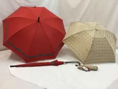 ロベルタ ベルトラインジャンプ傘　と　男女兼用軽量ミニ傘のペアーのサムネイル