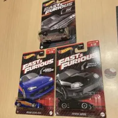 ホットウィール Fast & Furious ワイスピ 3台セット