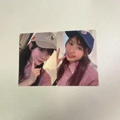 真中まな　仲川瑠夏　カワラボコラボカフェトレカ