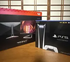 【値下げ】PS5デジタルエディション＋ BenQ モニター