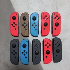 Nintendo Switch ジョイコン 10個 ジャンク品 動作未確認