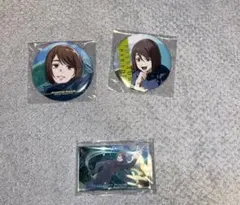 呪術廻戦　懐玉・玉折　ファンパレくじ　家入硝子　 缶バッチ　アクリルブロック