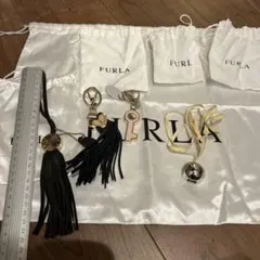 FURLA キーホルダー4点セットで。袋5点。単品不可