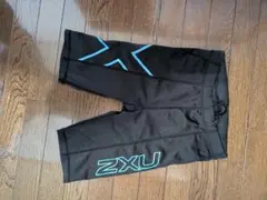 2XU メッシュタイツ 黒/青　xs