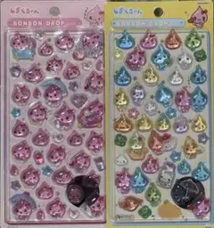 Aしずくちゃん　ボンボンドロップシール