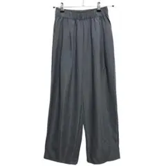 1962【ノーブランド】ワイドパンツ ガウチョ リラックス