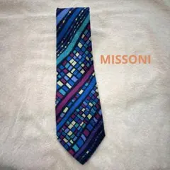 [新品] MISSONI ミッソーニ　シルクネクタイ