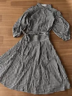 一回着用トランテアンギンガムチェックセットアップsize38M