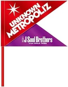 三代目JSoulBrothers”UNKNOWNMETROPOLIZ” フラッグ