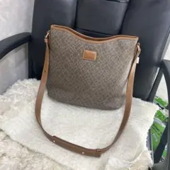 ブラウン ショルダーバッグ 合成皮革Nina Ricci