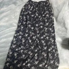 one way 花柄 シースルーキュロット