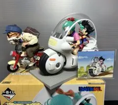 国内正規品 一番くじ ドラゴンボール A賞 孫悟空&ブルマ バイク フィギュア