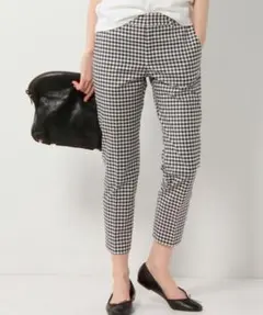 美品　UNITED ARROWS ギンガムチェック パンツ♯◆38