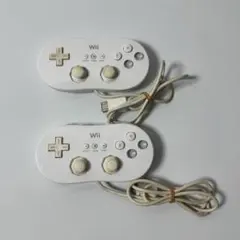 Nintendo Wii クラシックコントローラー 2個セット（RVL-005）