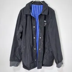 【Be Be 】黒/ブルーリバーシブル 2wayコーデ ジャケット 150cm