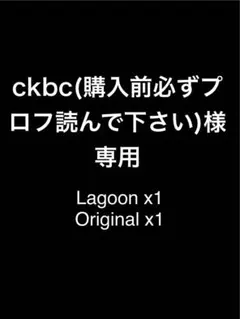 ckbc(購入前必ずプロフ読んで下さい)様 リクエスト 2点 まとめ商品