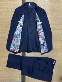 超希少 大きいサイズ ポールスミス ロロピアーナ シルク 裏地総柄 XL 黒 2025年最新】ポールスミス スーツ ロロピアーナの人気アイテム