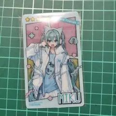カラオケの鉄人 初音ミク コラボ 特典 ルームキー風カード - メルカリ