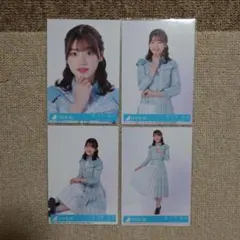 佐々木美玲 生写真 4枚セット コンプリート まとめ売り 日向坂46