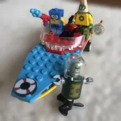 レゴ スポンジボブ ミニフィグ 乗り物セット