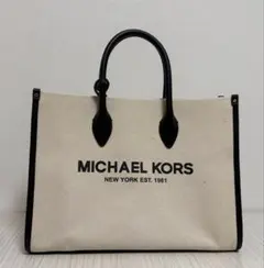 MICHAEL KORS トートバッグ ベージュ/ブラック