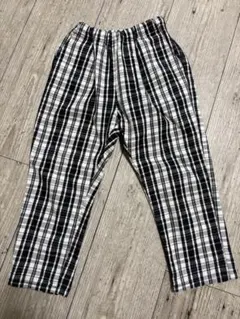 チェック柄ボトムス キッズ 120 ライトオン