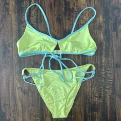 Victoria’s Secret ライムグリーン・水色 セパレートビキニのサムネイル