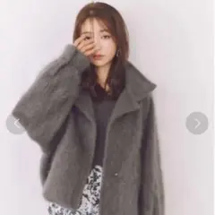 2025年最新】snidel スナイデル シャギーミドルブルゾンの人気アイテム